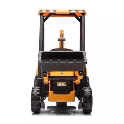 JCB vaikiškas elektrinis ekskavatorius su geltonu kaušu – BDM-0960A, 12V
