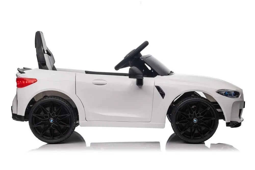 Elektrinis automobilis baltas 12v vaikams