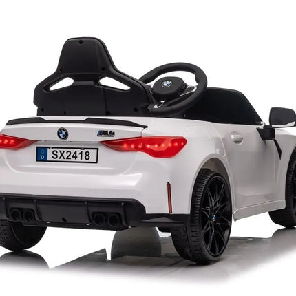 Elektrinis automobilis baltas 12v vaikams