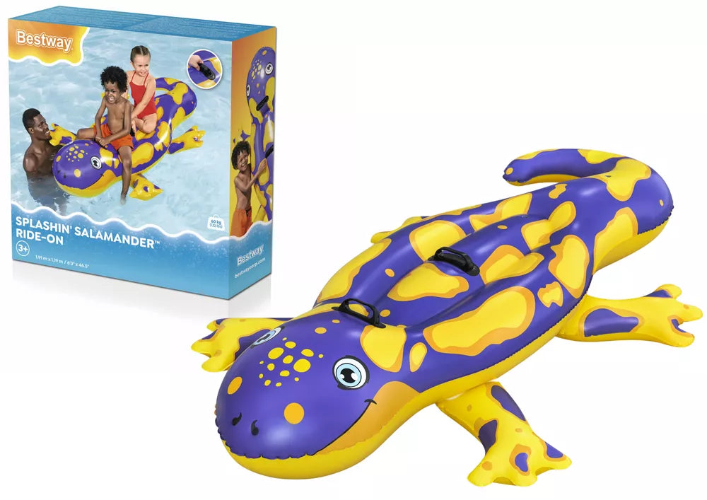 Pripučiamas salamandras plaukimui vaikams