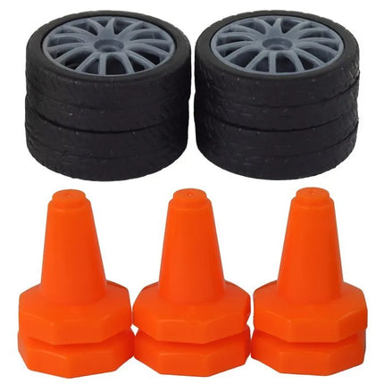 Sportinis automobilis geltonas RC 1:24