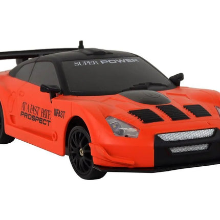 Sportinis automobilis oranžinis RC 1:24