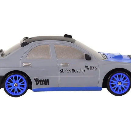 Sportinis automobilis pilkas RC 1:24