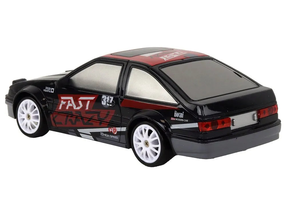 Sportinis automobilis juodas RC 1:24