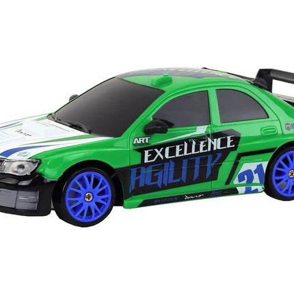Sportinis automobilis žalias RC 1:24