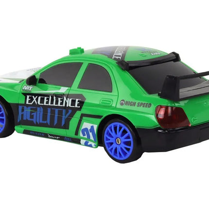 Sportinis automobilis žalias RC 1:24