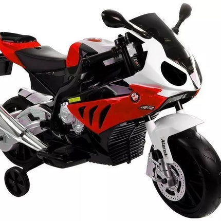 Elektrinis Vaikiškas Motociklas BMW S1000RR – Raudonas