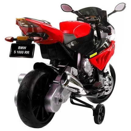 Elektrinis Vaikiškas Motociklas BMW S1000RR – Raudonas