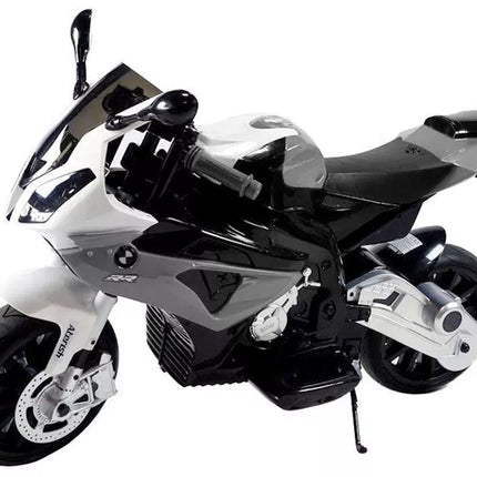 BMW S1000RR Silver – elektrinis vaikiškas motociklas