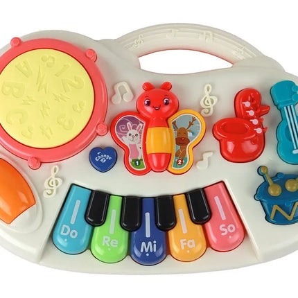 Edukacinis pianinas drugeliai instrumentai