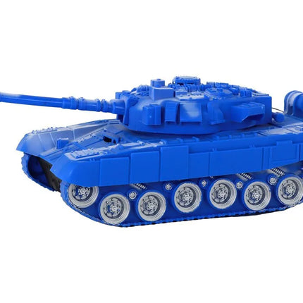 Nuotolinis tankas mėlynas 1:18