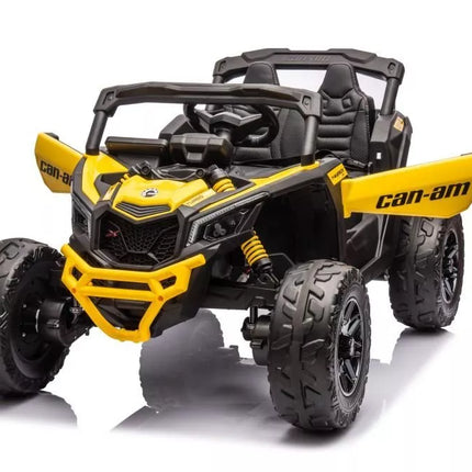 Akumuliatorinis Buggy Can-am DK-CA003 geltonos spalvos