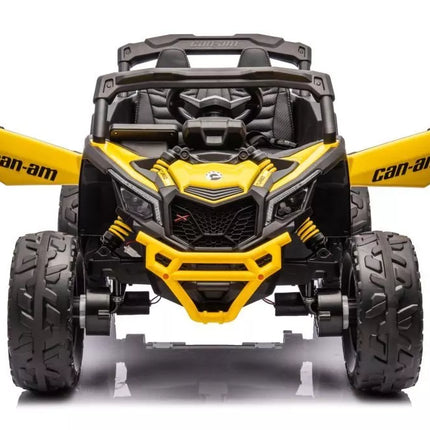 Akumuliatorinis Buggy Can-am DK-CA003 geltonos spalvos