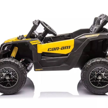 Akumuliatorinis Buggy Can-am DK-CA003 geltonos spalvos
