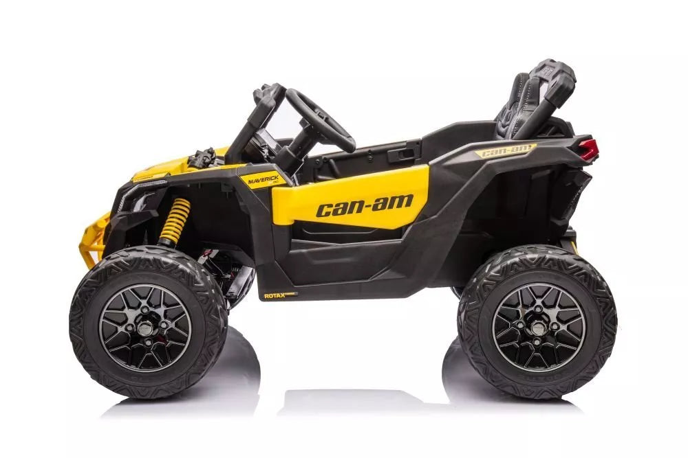 Akumuliatorinis Buggy Can-am DK-CA003 geltonos spalvos