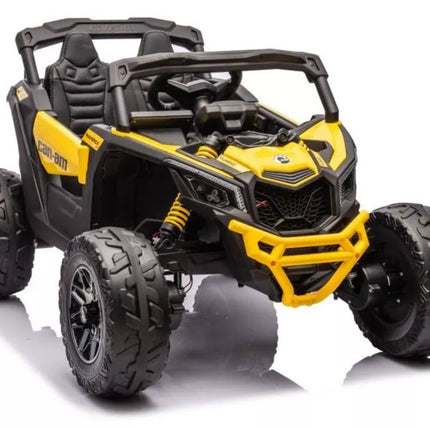 Akumuliatorinis Buggy Can-am DK-CA003 geltonos spalvos