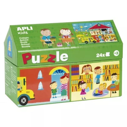 APLI Kids dėlionė „Mokykla“