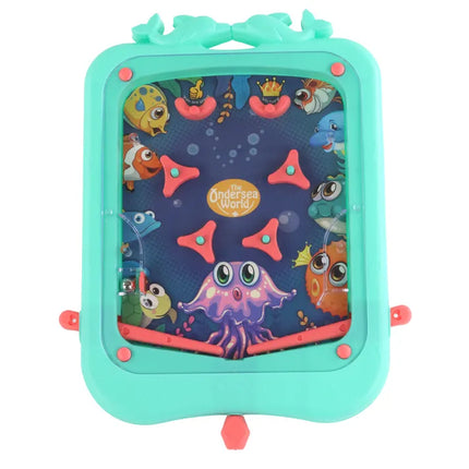 Mini pinball žaidimas su kamuoliuku