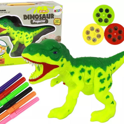 Dino projektorius su piešiniais