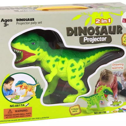 Dino projektorius su piešiniais