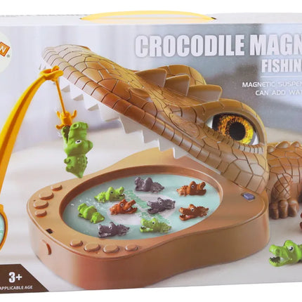 Krokodilo žvejybos magnetinis žaidimas