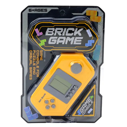 Elektroninis tetris brick žaidimas pilkas