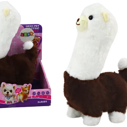 Interaktyvi bėganti lama žaislas 23cm
