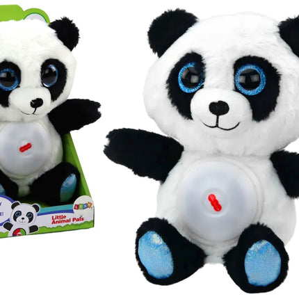 Panda migdukas su lempute 30cm