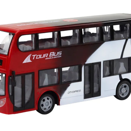 Dviaukštis autobusas RC su šviesomis