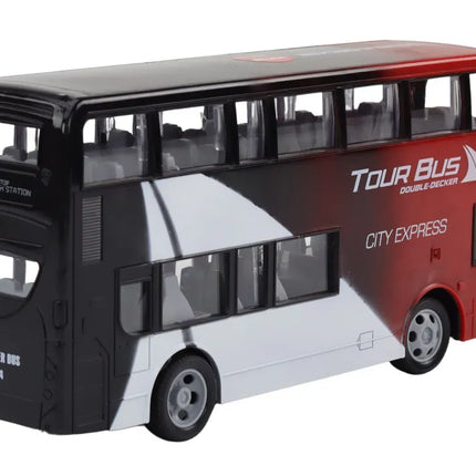 Dviaukštis autobusas RC su šviesomis
