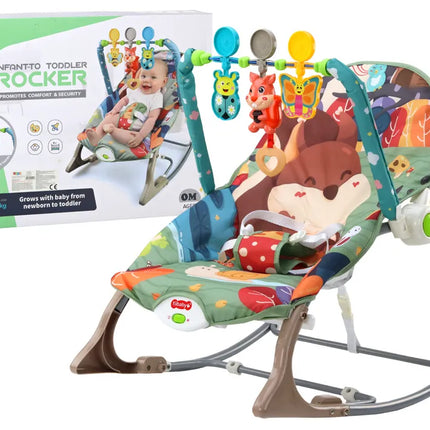 Supynė gultukas miško gyvūnėlių 2in1