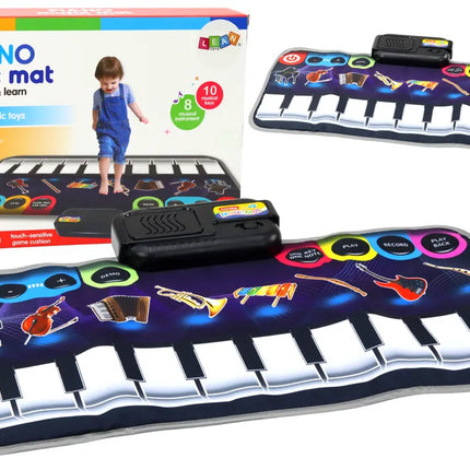 Edukacinis muzikinis kilimėlis pianinas