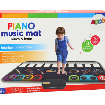 Edukacinis muzikinis kilimėlis pianinas