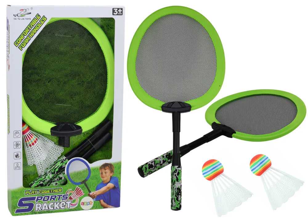 Badmintono rinkinys vaikams žalias