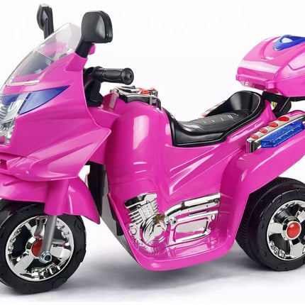 Rožinis vaikiškas elektrinis motociklas HC8051