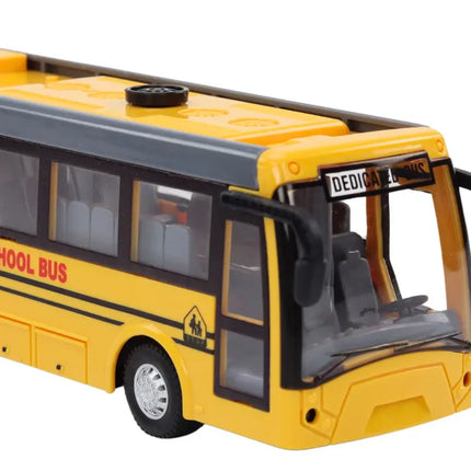 Mokyklinis RC autobusas geltonas lankstus
