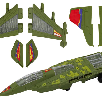 Karinis naikintuvas F35 žalias šviesos