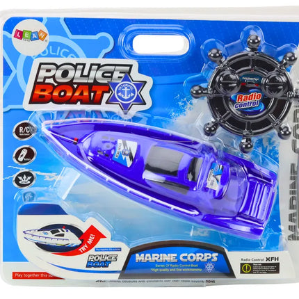 Policijos RC valtis mėlyna 27mhz