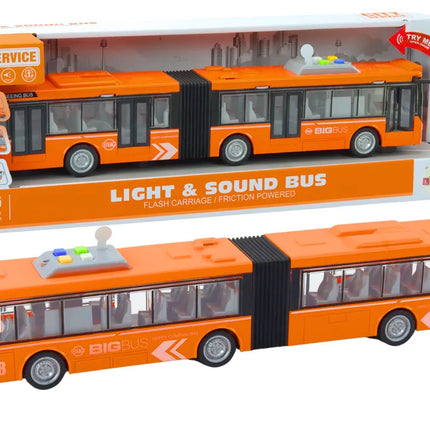 Gharmoninis miesto autobusas šviesos garsai