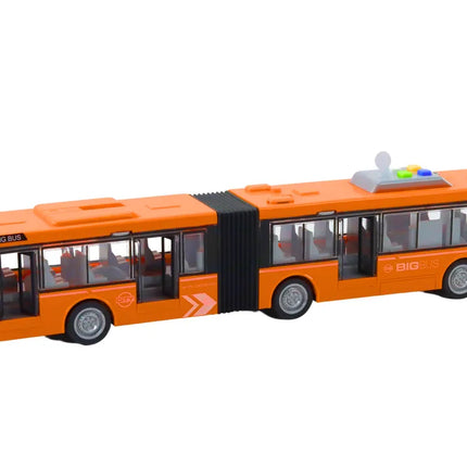 Gharmoninis miesto autobusas šviesos garsai