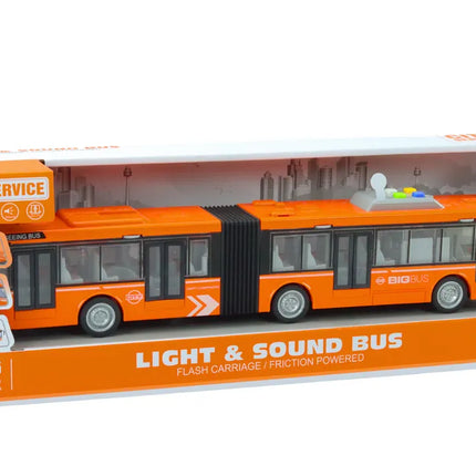 Gharmoninis miesto autobusas šviesos garsai