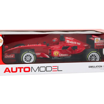 Sportinis automobilis valdomas pultu raudonas