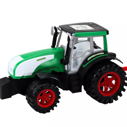 Traktorius su šienapjove