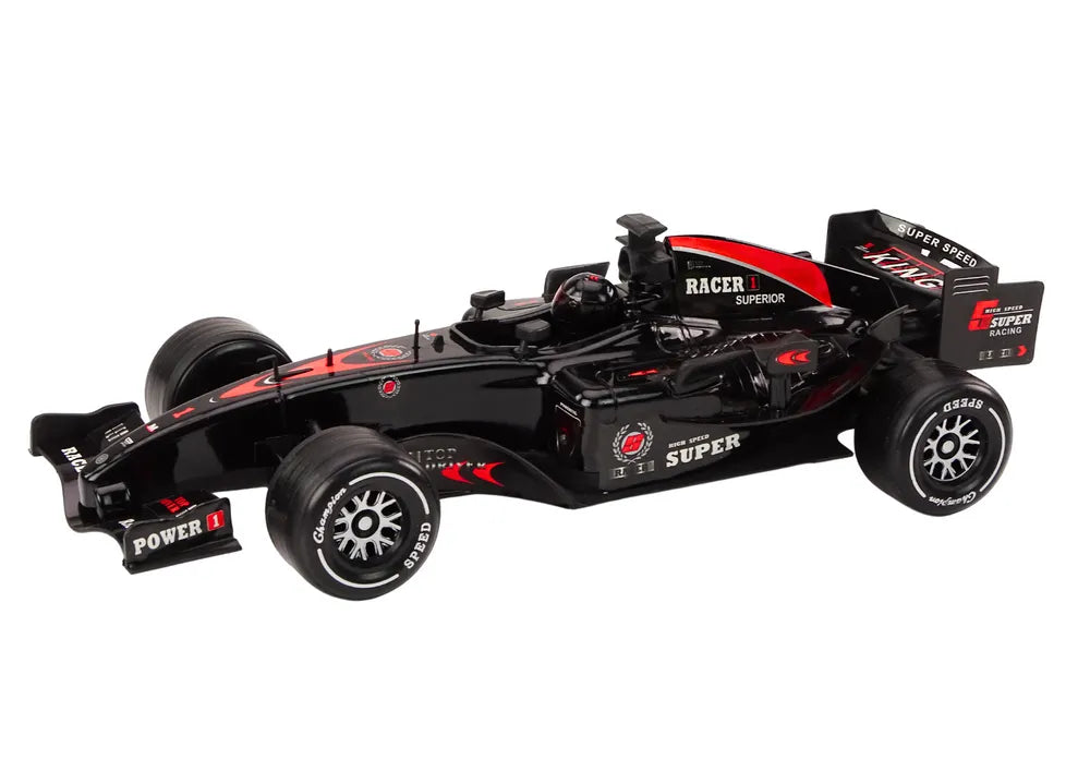 Sportinis automobilis trinties pavara juodas