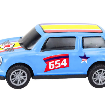 Spalvoti automobiliai su pavara 12 vnt