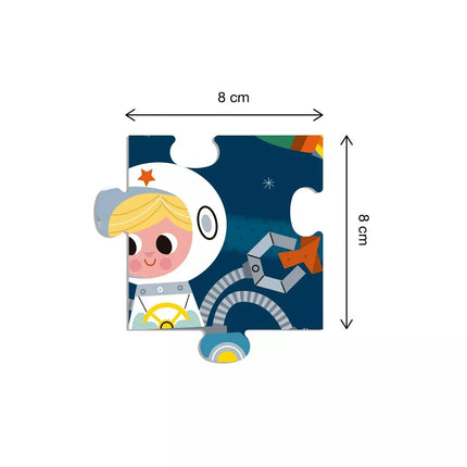 Apli Kids dėlionė metalinėje dėžutėje KOSMOSAS