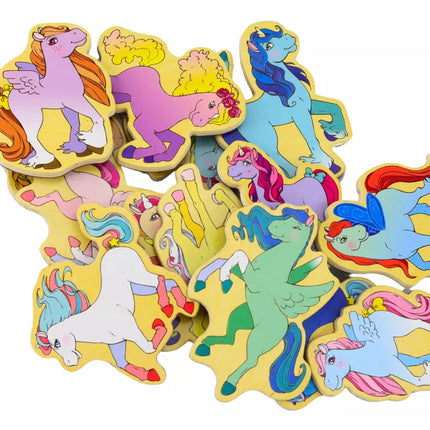 Spalvotų magnetinių vienaragių rinkinys