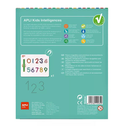 Mokomoji magnetinė lenta 123 SKAIČIAI