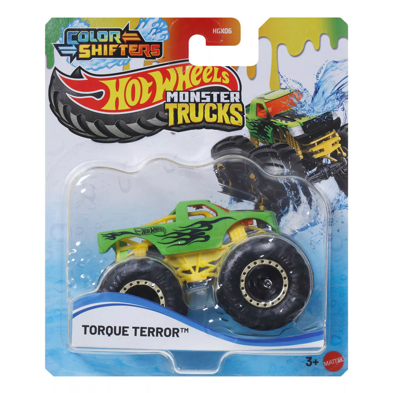 HOT WHEELS MONSTER TRUCKS džipas – Pakeisk spalvą! (HGX06)