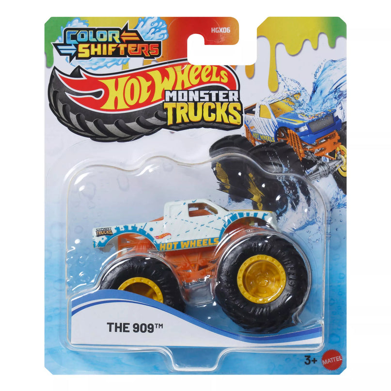 HOT WHEELS MONSTER TRUCKS džipas – Pakeisk spalvą! (HGX06)